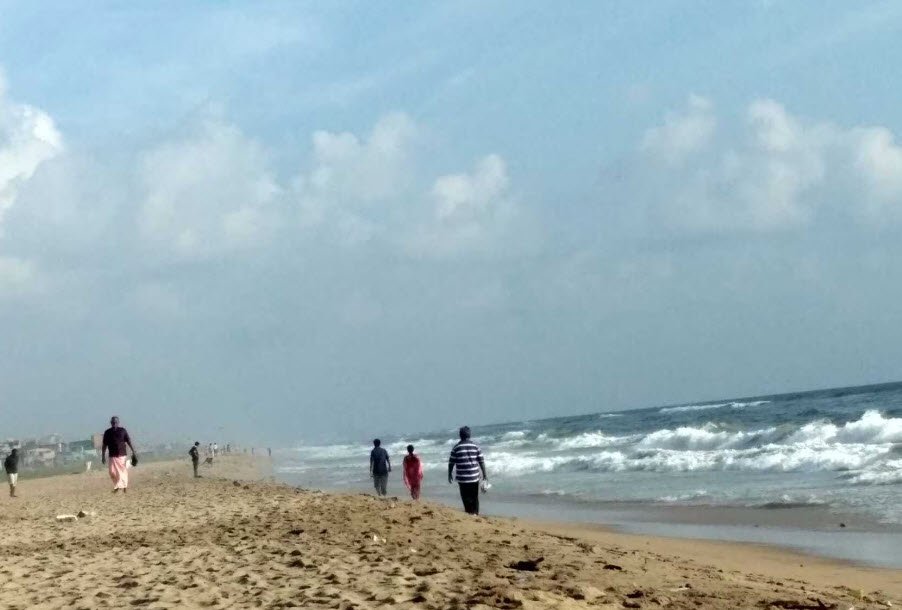 Thiruvanmayur Beach, Chennai, India
